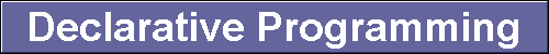  Declarative Programming 