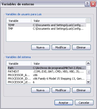 Las instrucciones generales del curso.