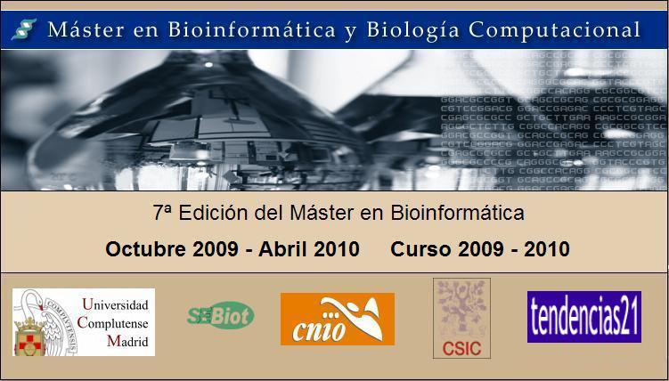 Máster en Bioinformática y Biología Computacional